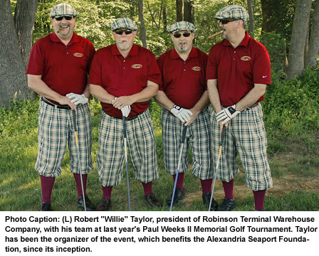 Sixth Annual Paul Weeks II Memorial Golf Tournament to Benefit The Alexandria Seaport Foundation on May 7