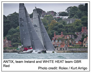 ANTIX team Ireland and WHITE HEAT team GBR Red, Photo credit: Rolex / Kurt Arrigo