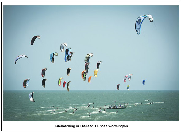 Kiteboarding in Thailand  Duncan Worthington