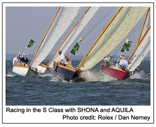 Racing in the S Class with SHONA and AQUILA, Photo credit: Rolex / Dan Nerney