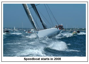 Speedboat starts in 2008
