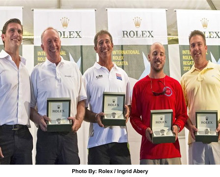  Alexandre Tabary-Devisme, Director, Rolex Caribbean – C.America, P.Cunningham (POWERPLAY), A.Scarabelli (BUDGET MARINE/GILL), P.Mendez (ORION), J.Lipuscek (DARK STAR)