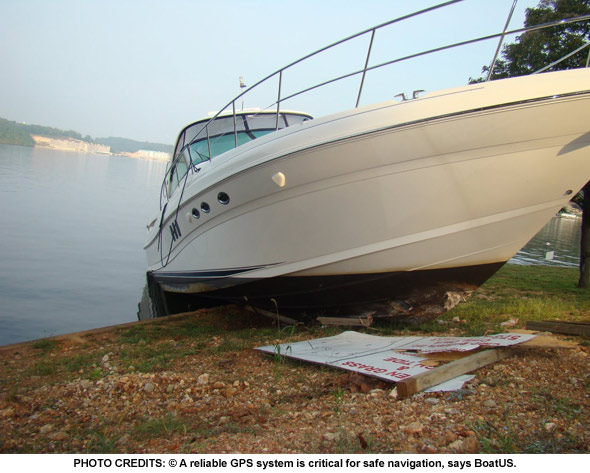 A reliable GPS system is critical for safe navigation, says BoatUS