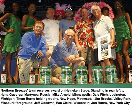 Local Team Wins Prestigious Heineken Cup Regatta in Sunny St. Maarten