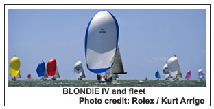 BLONDIE IV and fleet, Photo credit: Rolex / Kurt Arrigo
