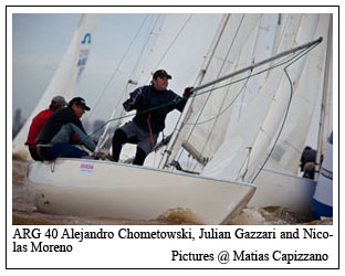 ARG 40 Alejandro Chometowski, Julian Gazzari and Nicolas Moreno 