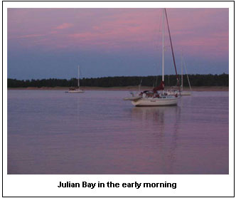 Julian Bay in the early morning