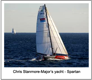 Chris Stanmore-Major's yacht - Spartan