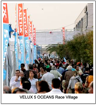 VELUX 5 OCEANS Race Village
