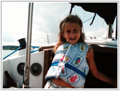 Sailing with Mariska