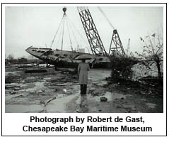 Photograph by Robert de Gast, Chesapeake Bay Maritime Museum