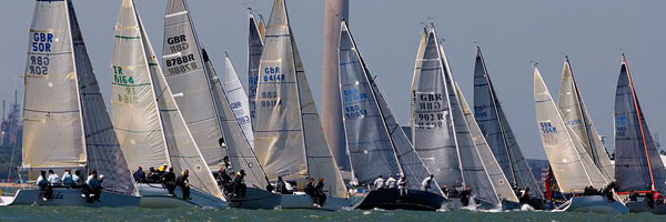 A view of the Coutts Quarter Ton Cup 2013 - Race