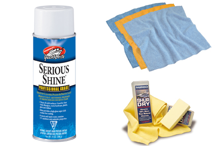 Microfiber Towels and Shurhold's Serious Shine
