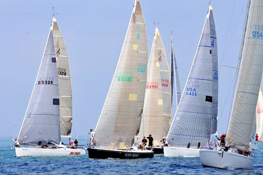 The J/120s will sail the Cove Island Course as a One-Design class while also competing under the ORR rule for the coveted J.L. Hudson Trophy (Photo credit Bayview Yacht Club/Martin Chumiecki)