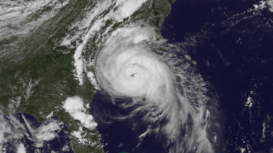 Hurricane Arthur Approaches the East Coast