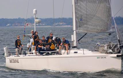 IRC Winners Navy on Bacchanal (Photo Credit Carter Williams)