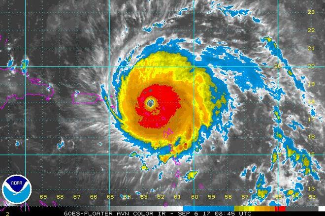 Recreational boat owners need to prepare for the arrival of Hurricane Irma © NOAA