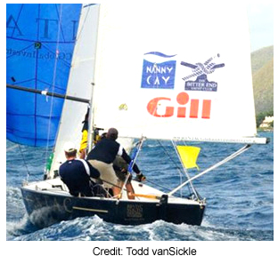 Local Favorite Wins Gill BVI International Match Racing Championship