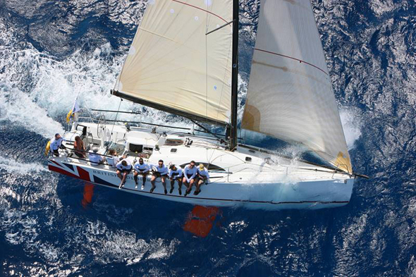 British Soldier, sailed by the Army Sailing Association, was first in IRC Two in the RORC Caribbean 600. The boat is also entered in the Transatlantic Race 2011. Tim Wright photo for editorial use only.