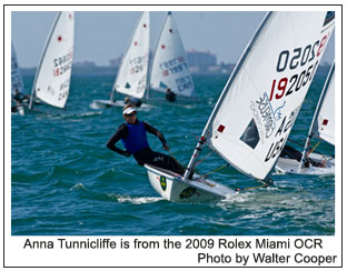 Anna Tunnicliffe is from the 2009 Rolex Miami OCR, Photo by Walter Cooper