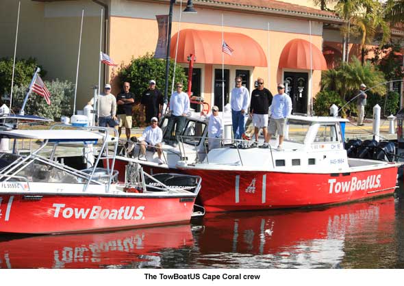 The TowBoatUS Cape Coral crew