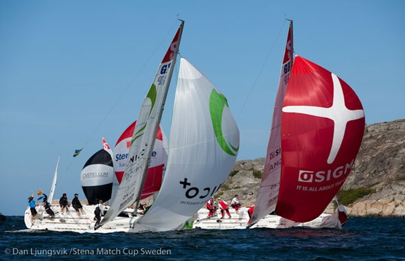 Gilmour and Mirsky at the Stena Match Cup Sweden 2010  Dan Ljungsvik