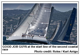 Mini-Maxis at the start line   , Photo credit: Rolex / Kurt Arrigo