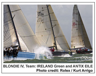 BLONDIE IV, Team: IRELAND Green and ANTIX EILE, Photo credit: Rolex / Kurt Arrigo