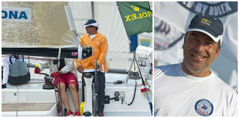 Javier Scherk (pictured in 2011) will again skipper the team of Real Club Nutico of Barcelona. (Rolex / Kurt Arrigo).