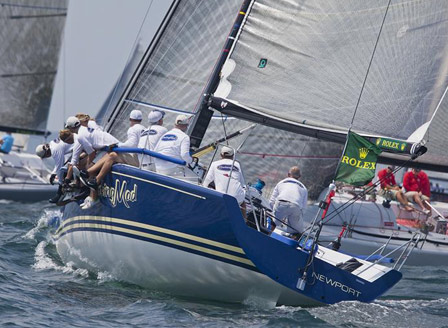 Jim Richardson's Barking Mad at the 2012 Rolex Farr 40 North American Championship