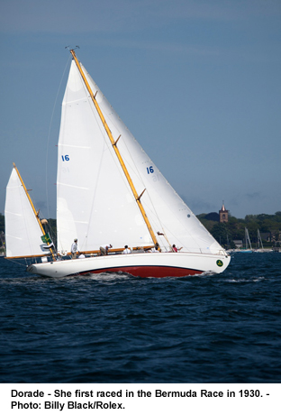 Dorade - She first raced in the Bermuda Race in 1930. -  Photo: Billy Black/Rolex.