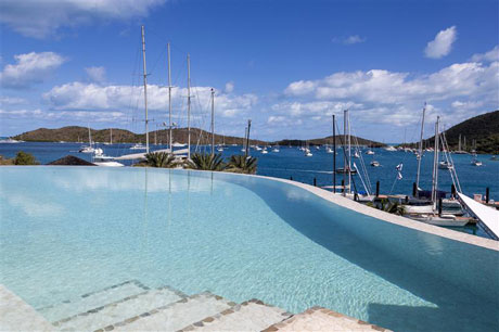 A view of the 159-foot topsail schooner Pride of Baltimore II from the deck of 179-foot Barque Picton Castle during Race 2 of TALL SHIPS CHALLENGE® (photo courtesy of Picton Castle)