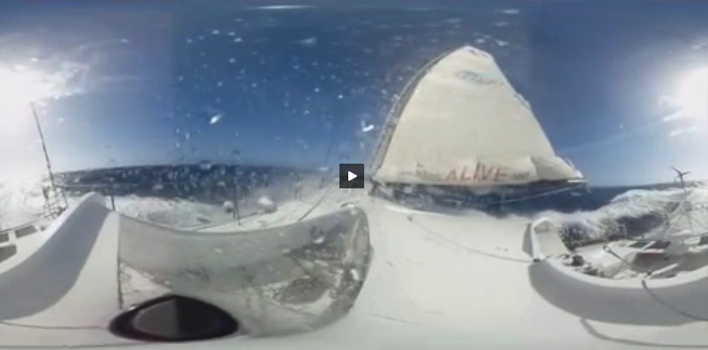 Vendee Globe - Rich Wilson (Great American IV), Videos