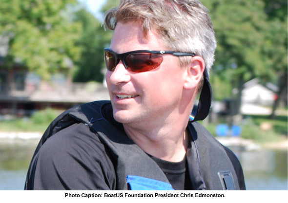 Photo Caption: BoatUS Foundation President Chris Edmonston