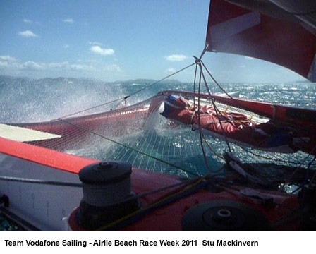 Team Vodafone Sailing - Airlie Beach Race Week 2011  Stu Mackinvern