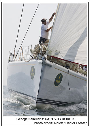 George Sakellaris' CAPTIVITY in IRC 2, Photo credit: Rolex / Daniel Forster