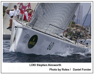 LOKI Stephen Ainsworth Photo by Rolex / Daniel Forster.