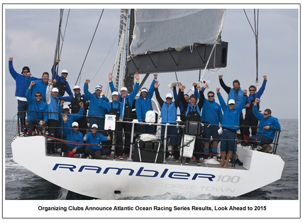 Organizing Clubs Announce Atlantic Ocean Racing Series Results - Look Ahead to 2015