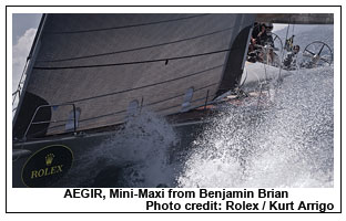 AEGIR, Mini-Maxi from Benjamin Brian   , Photo credit: Rolex / Kurt Arrigo