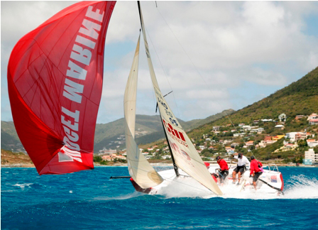 Big Breeze A Blessing And A Curse On Day 2 Of St. Maarten Heineken Regatta