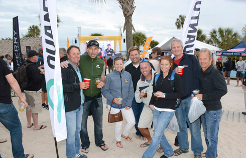 Charleston is the glue: Racing crews from all over the Midwest, the Southeast, the Northwest, and every other part of America and the globe meet every year at the famous Patriots Point Beach Party at Sperry Charleston Race Week.  Charleston Race Week/Tim Wilkes photo