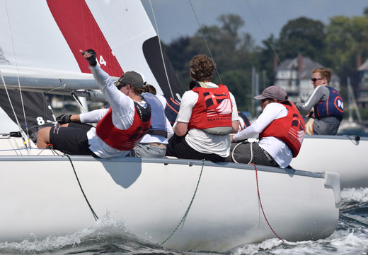 New York Yacht Club team captain Pete Levesque