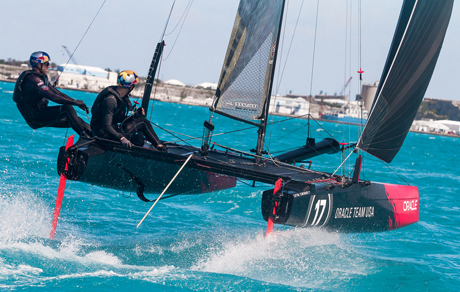 Oracle Team USA - Bermuda Training