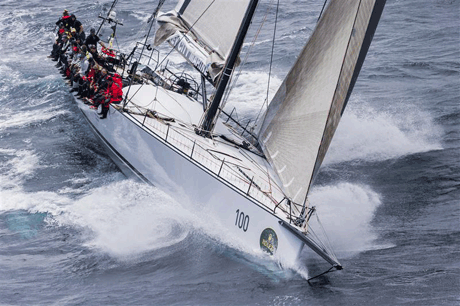 WILD OATS XI, after the start