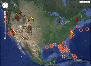 SARSAT U.S. Rescues - 2013 (Credit: NOAA)