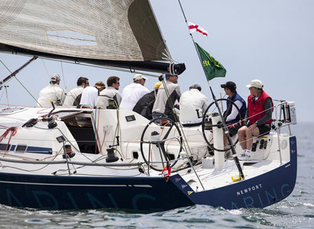 John Heles Swan 42 Daring at the 158th New York Yacht Club Annual Regatta