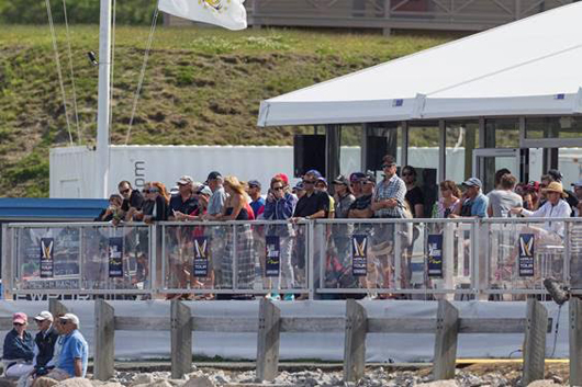 If you are in Newport, head down to Fort Adams to watch the racing, within yards of the shore, in the Hospitality Tent. Open to the public every day starting at noon. 