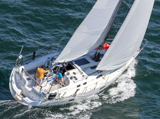 JEROBOAM skippered by Jonathan Green competing in Class 2 double handed class Photo: Daniel Forster/PPL