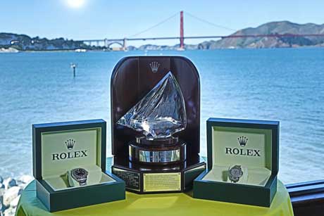 Johnny Heineken and Jennifer French Honored at US Sailing s Rolex