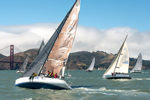 The start of the Sonnen BMW division at the 2014 Pacific Cup.